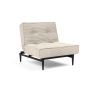 Innovation Living Splitback Styletto Chair Black Wood - stof 594