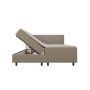 Mörgenn Opberg Boxspring Bouclé Beige 180x210