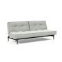 Innovation Living Splitback Styletto Sofa Bed Dark Wood - stof 888
