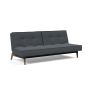 Innovation Living Splitback Eik Sofa Bed Smoked Oak - stof 894