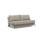 Innovation Living Cubed 160 Alu Sofa Bed - stof 579