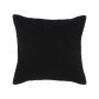 LABEL51 Sierkussen Rib - Zwart - Katoen