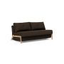 Innovation Living Cubed 160 Wood Sofa Bed - stof 358