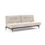 Innovation Living Splitback Styletto Sofa Bed Dark Wood - stof 594