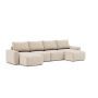 Innovation Living Norum Sofa Bed U-shape With Chunky Arms - stof 410