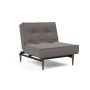 Innovation Living Splitback Styletto Chair Dark Wood - stof 521