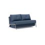 Innovation Living Cubed 140 Alu Sofa Bed - stof 302