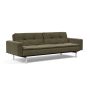 Innovation Living Dublexo Chrome Sofa Bed With Arms - stof 316