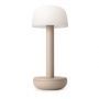 Humble Two Table Light Beige PC Frosted