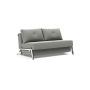 Innovation Living Cubed 140 Chrome Sofa Bed - stof 853