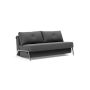 Innovation Living Cubed 160 Alu Sofa Bed - stof 852