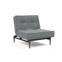 Innovation Living Splitback Styletto Chair Dark Wood - stof 320