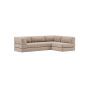 Innovation Living CozyPad Sofa BedL-Shape with arms - stof 417