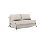 Innovation Living Cubed 140 Chrome Sofa Bed - stof 470