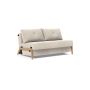 Innovation Living Cubed 140 Wood Sofa Bed - stof 594