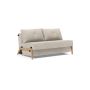 Innovation Living Cubed 140 Wood Sofa Bed - stof 280