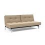 Innovation Living Splitback Chrome Sofa Bed - stof 587