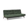 Innovation Living Splitback Eik Sofa Bed Smoked Oak - stof 281