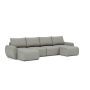 Innovation Living Norum Sofa Bed U-shape With Curve Arms - stof 853