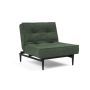 Innovation Living Splitback Styletto Chair Black Wood - stof 281