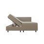 Mörgenn Opberg Boxspring Bouclé Beige 160x200