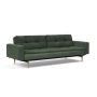 Innovation Living Dublexo Styletto Sofa Bed Light Wood With Arms - stof 281