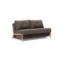 Innovation Living Cubed 140 Wood Sofa Bed - stof 530
