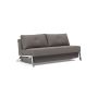 Innovation Living Cubed 160 Chrome Sofa Bed - stof 521