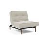 Innovation Living Splitback Styletto Chair Dark Wood - stof 527
