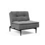 Innovation Living Dublexo Styletto Chair Black Wood - stof 563