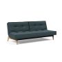 Innovation Living Splitback Eik Sofa Bed Oak - stof 851