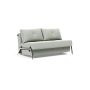 Innovation Living Cubed 140 Alu Sofa Bed - stof 888