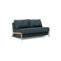 Innovation Living Cubed 140 Wood Sofa Bed - stof 851