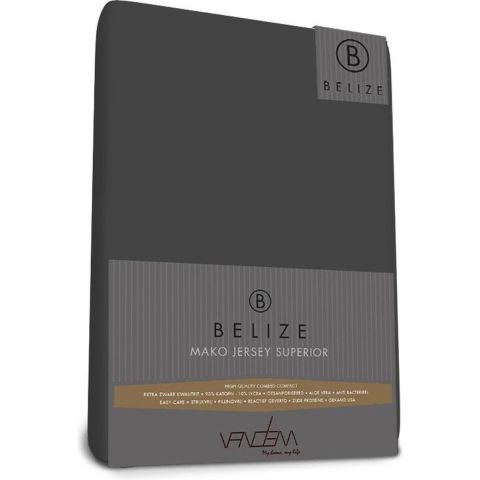 Adore Hoeslaken Belize Mako Jersey Superior Antraciet