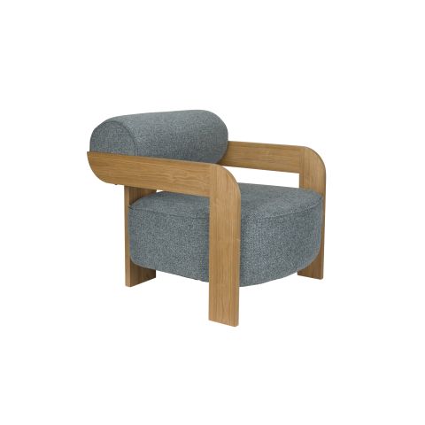 Lounge Chair Oolong Ocean Blue