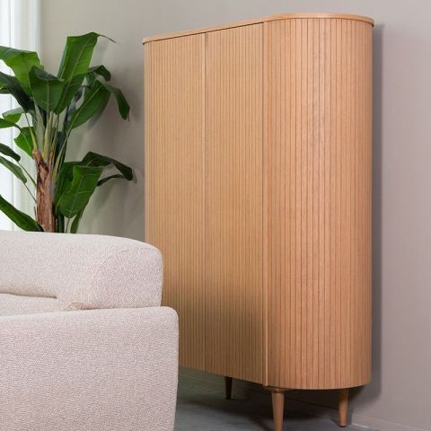 LABEL51 Bergkast Oliva - Naturel - Eiken