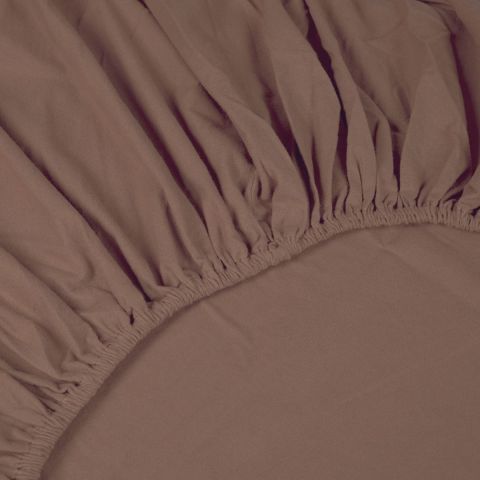Kayori Atsui Topper Hoeslaken Flanel Taupe