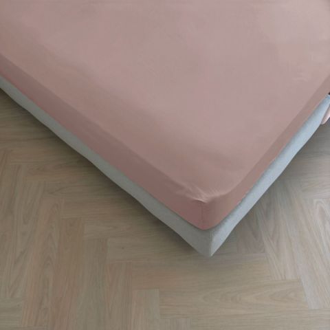 Kayori Puro Topper Hoeslaken Katoen-Perkal Oudroze