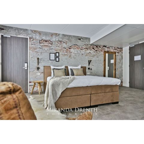 Loft - Hotel de Bonte Wever Lindeliving Bed