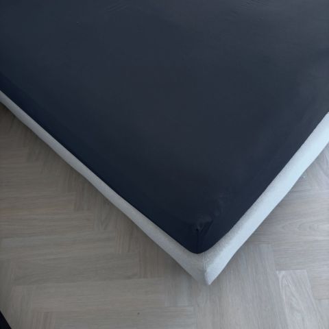Kayori Kai Topper Hoeslaken Katoen Navy