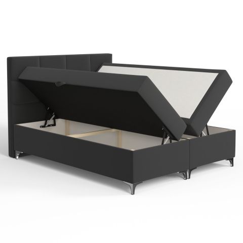 Adore Opbergboxspring London Antraciet