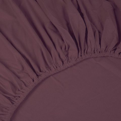 Kayori Atsui Hoeslaken Flanel Burgundy