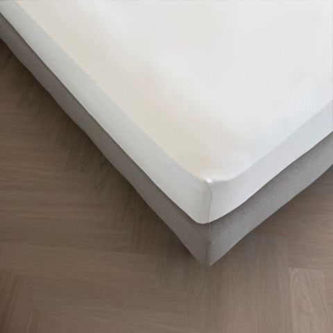 Kayori Simba Topper Hoeslaken Bamboe Offwhite