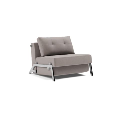 Innovation Living Cubed 90 Chrome Chair - stof 418