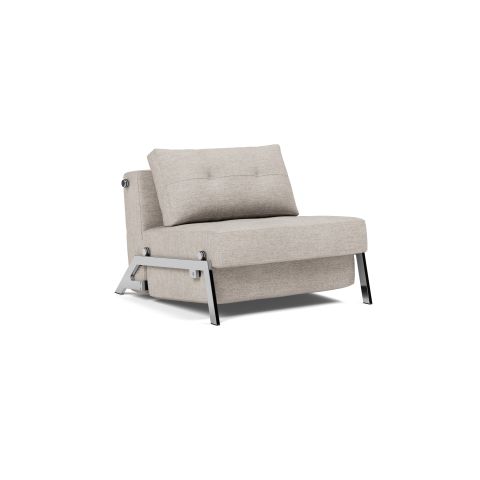 Innovation Living Cubed 90 Chrome Chair - stof 471