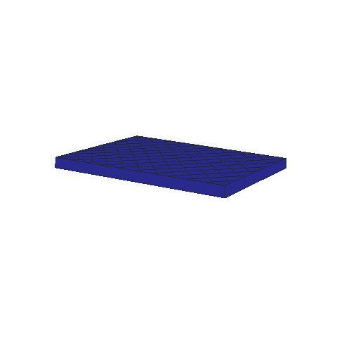 MOJO Matras Paars 70 x 160 cm